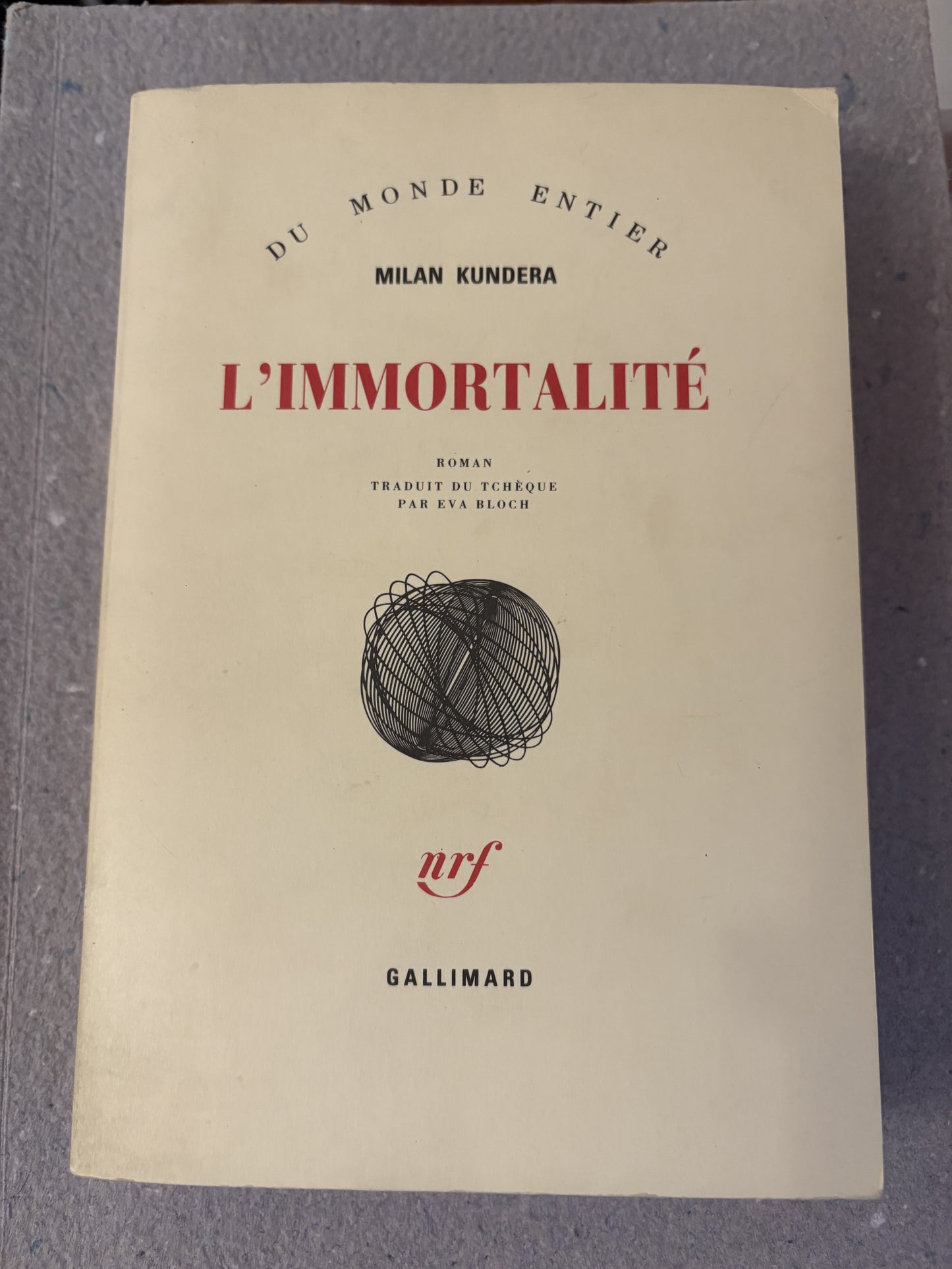 kundera, milan : l'immortalité