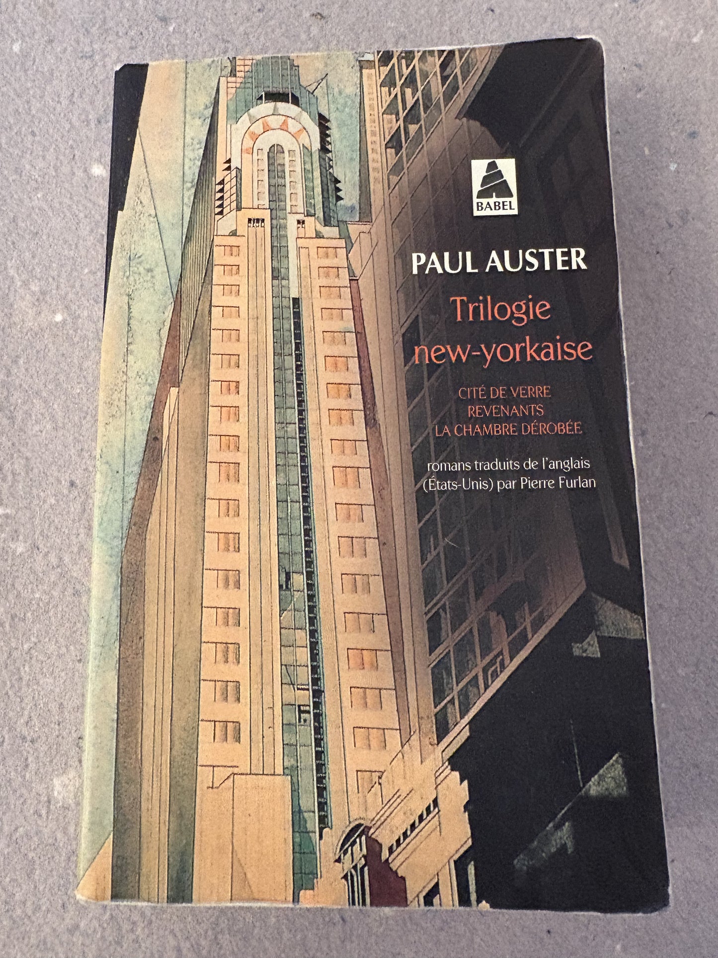 auster, paul : trilogie new-yorkaise