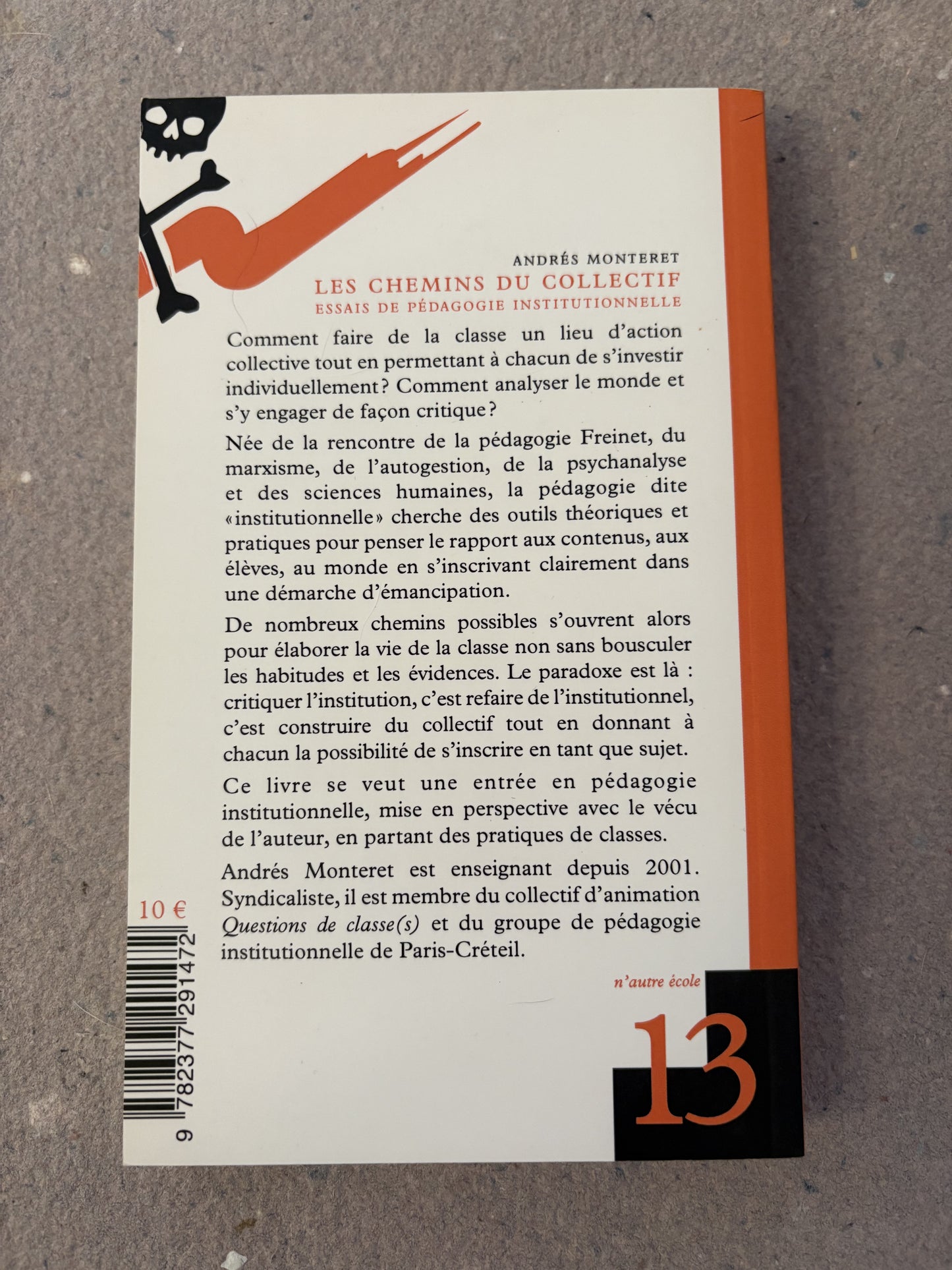 monteret, andrés : les chemins du collectif