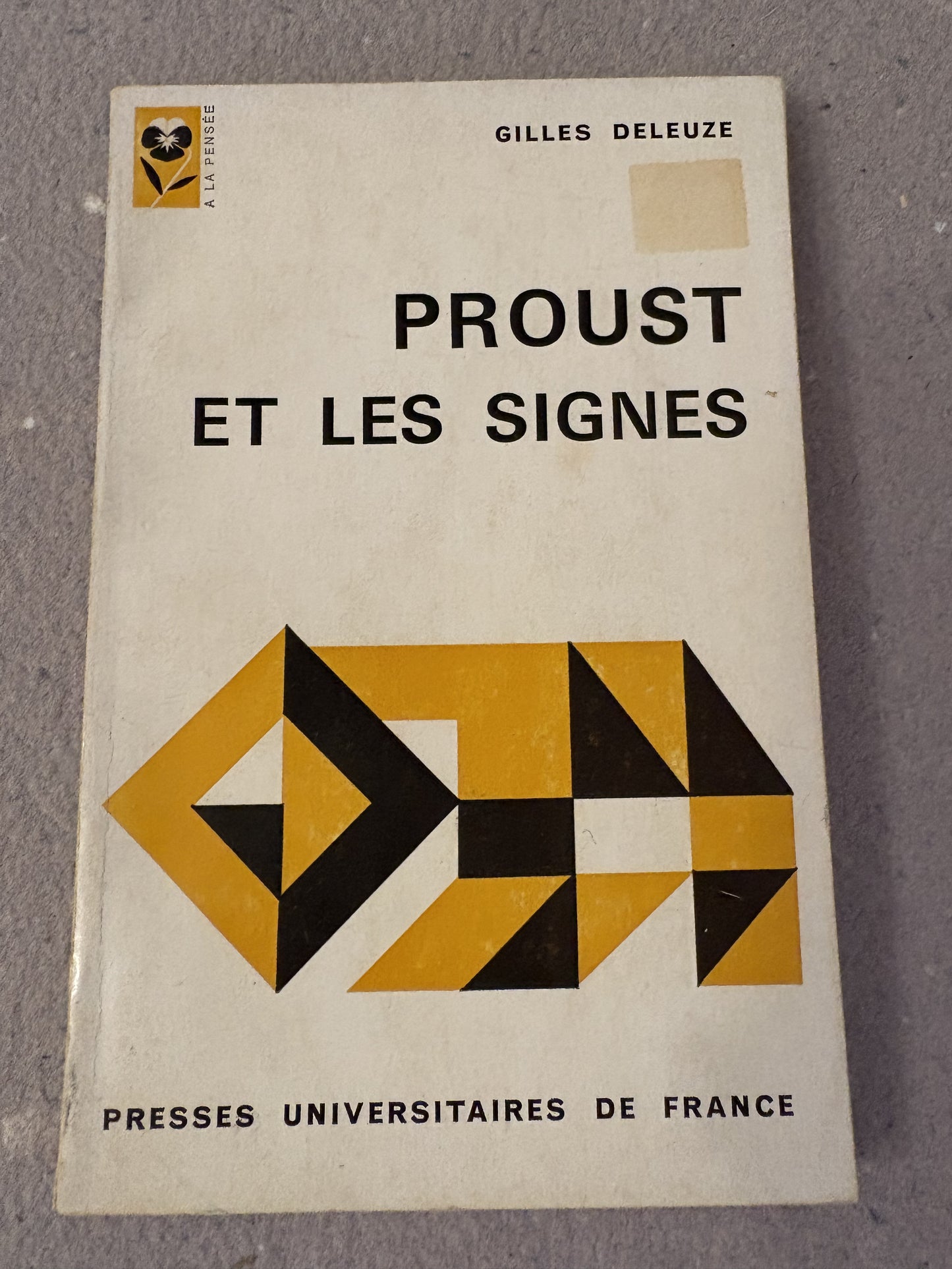 deleuze, gilles : proust et les signes