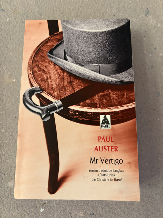 auster, paul : mr vertigo