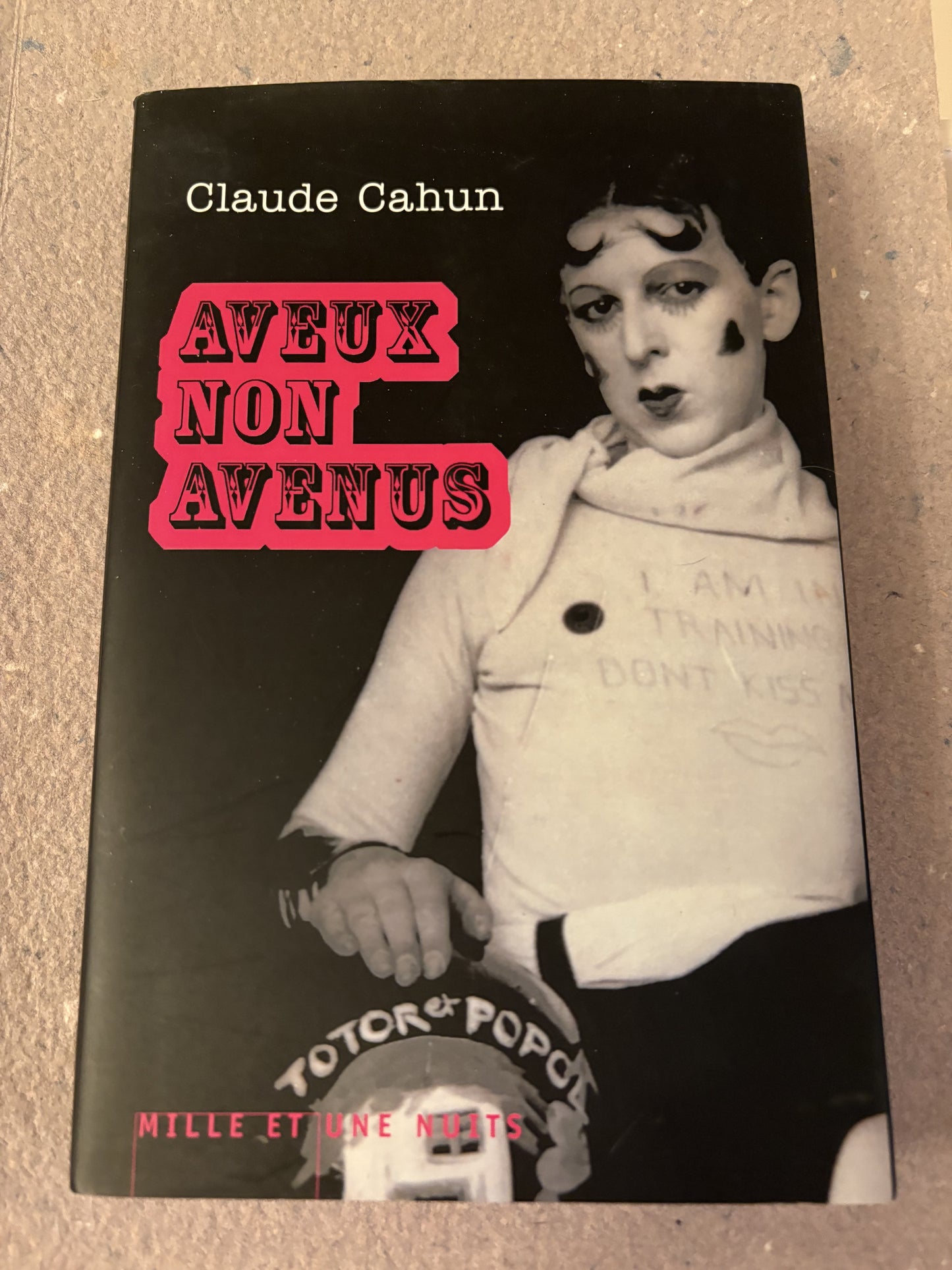 cahun, claude : aveux non avenus