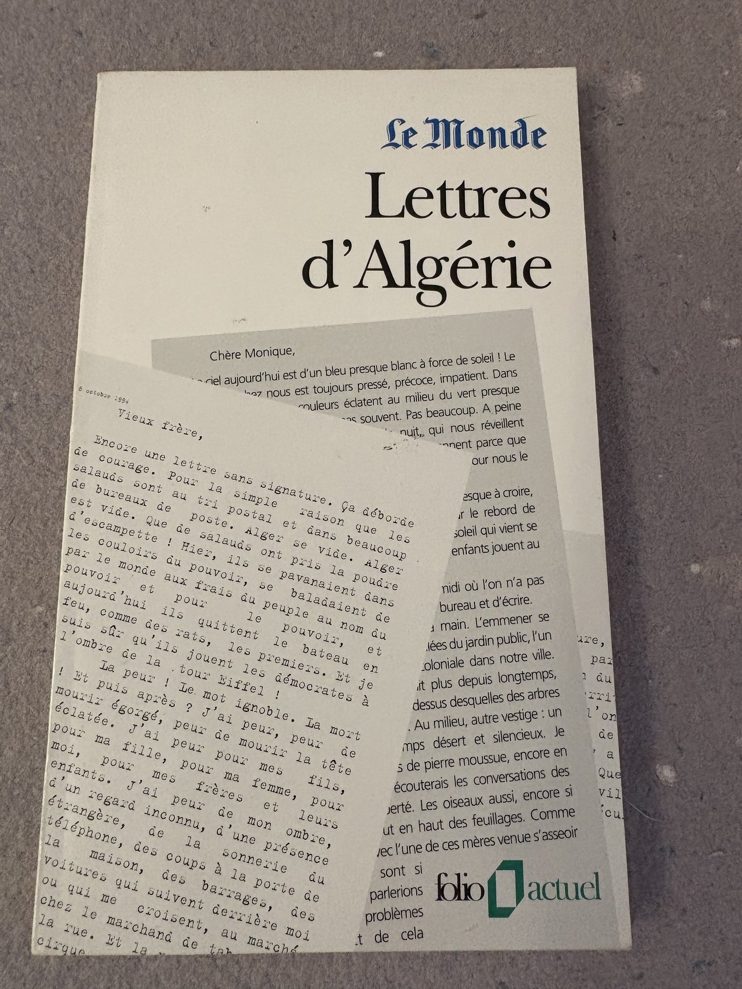 bernard, philippe et nathaniel herzberg : lettres d'algérie