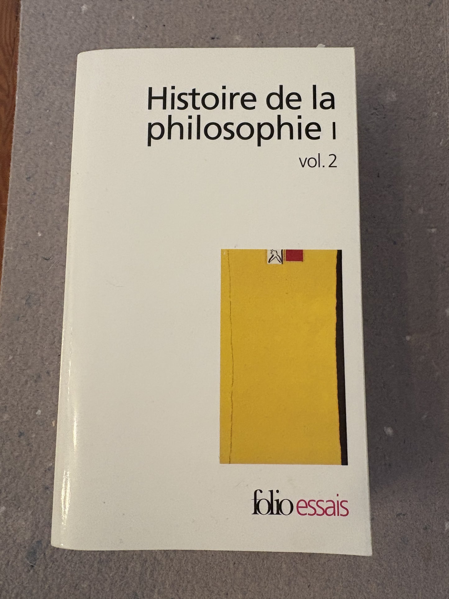 parain, brice (dir.) : histoire de la philosophie vol.2