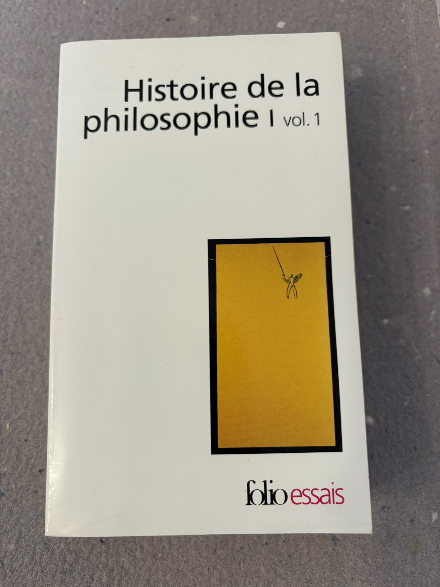 parain, brice : histoire de la philosophie vol.1