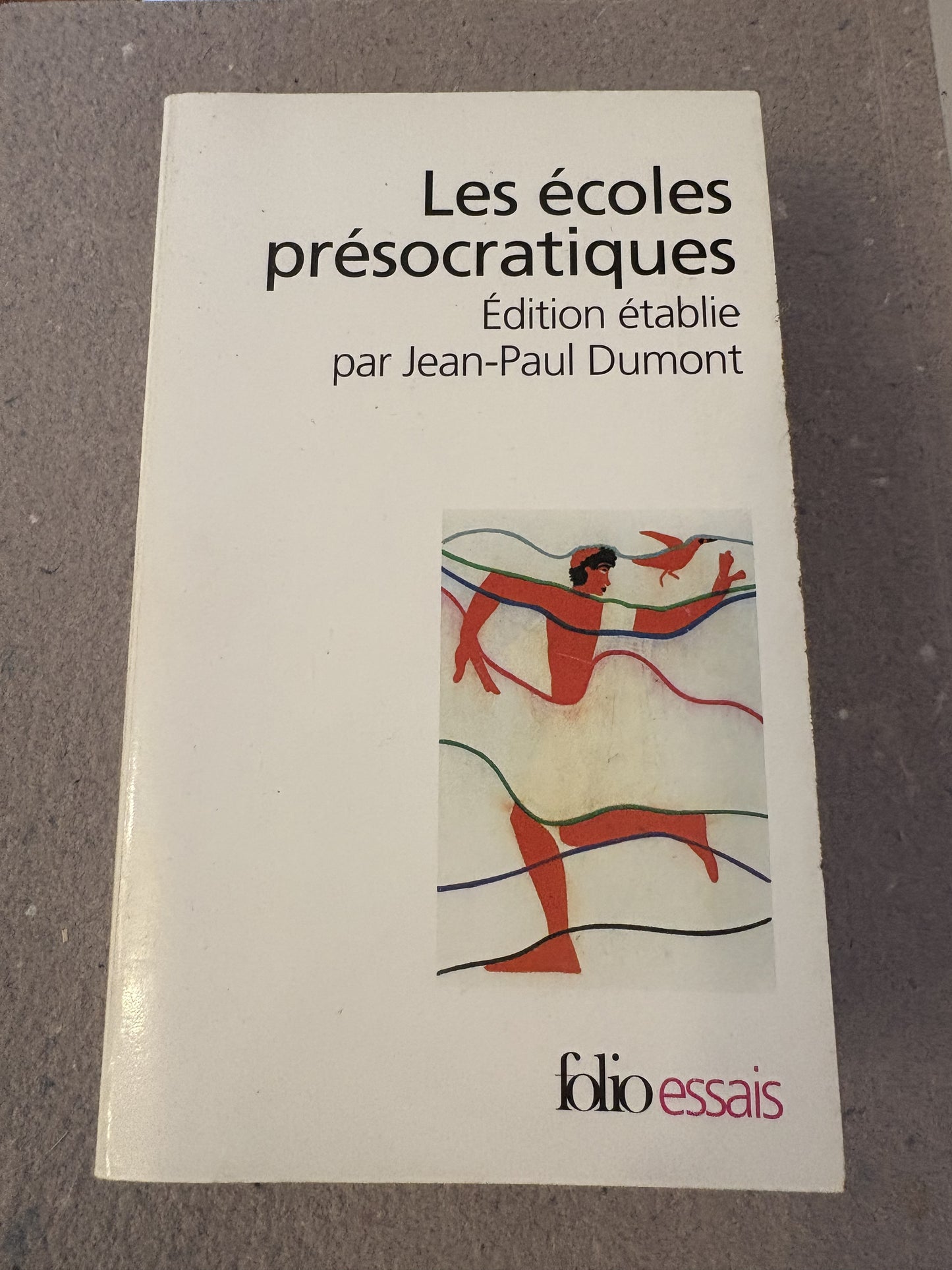 dumont, jean-paul : les écoles présocratiques